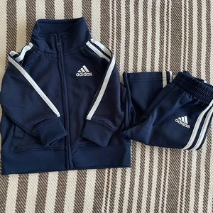 6-9 months boys Adidas jumpsuit
